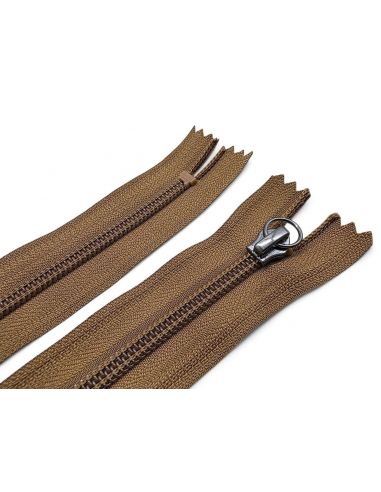 CREMALLERA YKK MARRÓN MAYA 5- 20 CM...