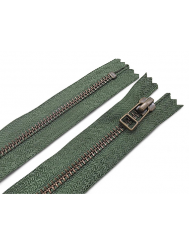 CREMALLERA METÁLICA VERDE 879 YKK 20...
