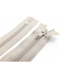 CREMALLERA YKK BEIGE CLARO...