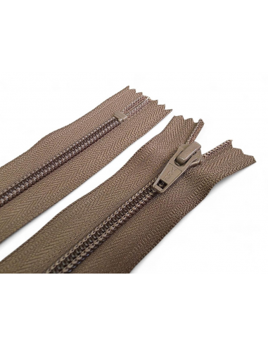 CREMALLERA YKK MARRÓN MAYA 5 - 24 CMS...