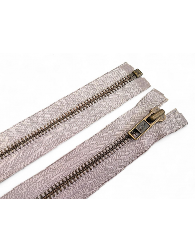 CREMALLERA ABIERTA YKK METÁLICA GRIS...