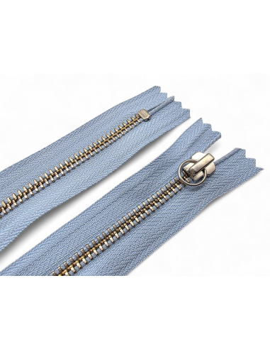 CREMALLERA METÁLICA AZUL C/351 YKK...