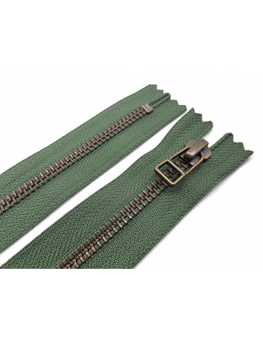 CREMALLERA METÁLICA VERDE 879 YKK 36...