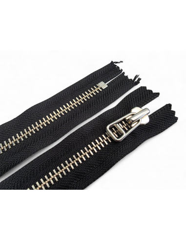 CREMALLERA METÁLICA NEGRA 580 YKK 26...