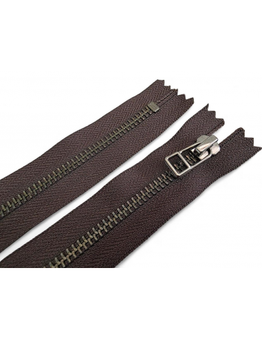 CREMALLERA METÁLICA MARRÓN 916 YKK 35...