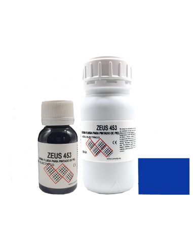 TINTA ZEUS CREMA FLUIDA C/ 453 AZUL...