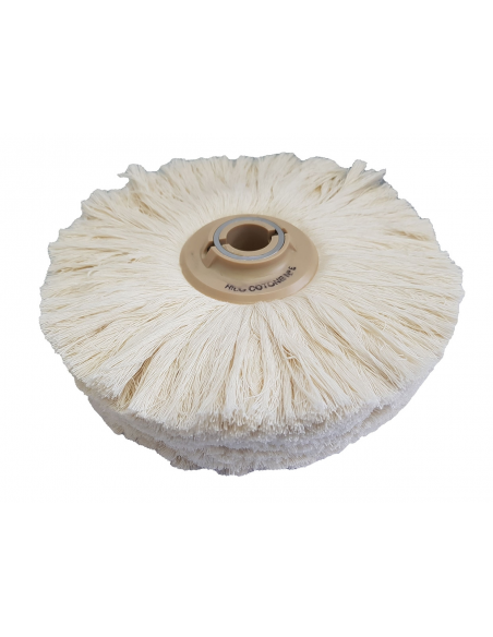 CEPILLO ABRILLANTADOR HILO ALGODON BLANCO Nº5
