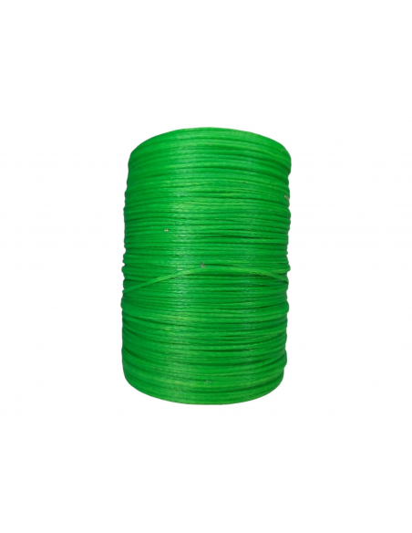 CONO (300MTS.) HILO ENCERADO 1MM VERDE FLUOR KIOWA Nº5 - 6 CABOS C/ 143