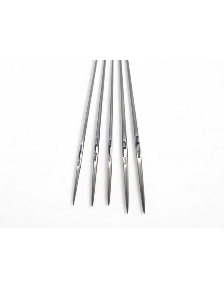 AGUJA RECTA DOS PUNTAS 35CMS