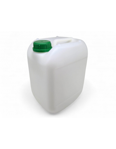 ENVASES DE 10.000 CC. NATURAL TAPON  VERDE