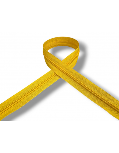 CREMALLERA AMARILLA 106 POR METROS NYLON MAYA 5