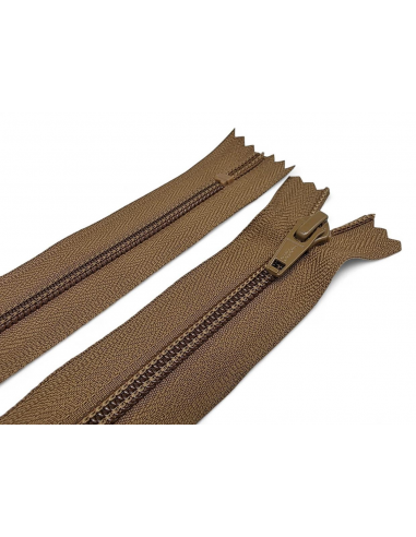 CREMALLERA YKK MARRÓN MAYA 5 - VARIOS TAMAÑOS...