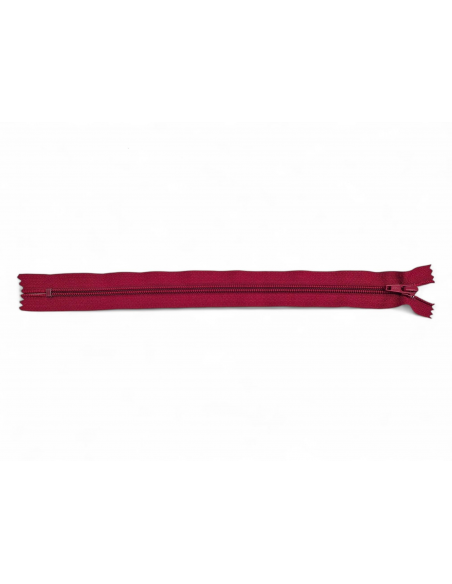 CREMALLERA YKK ROJO OSCURO MAYA 5 - VARIOS TAMAÑOS C/520