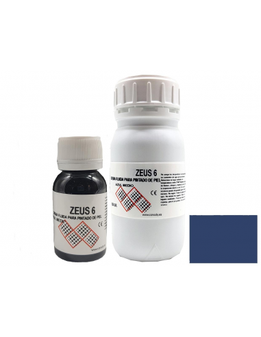 TINTA ZEUS CREMA FLUIDA C/ 006 AZUL MEDIO