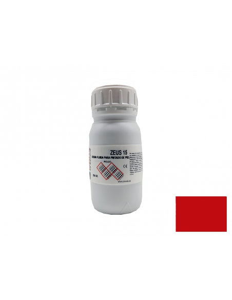 TINTA ZEUS CREMA FLUIDA C/ 015 ROJO