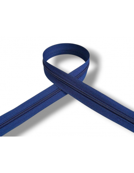 CREMALLERA AZUL OSCURO 205 POR METROS NYLON MAYA 5