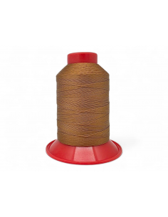 CONO HILO MARRÓN DORADO...