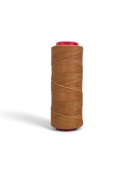 CONO HILO ENCERADO MARRÓN CAMEL 175 MTS C/ 140