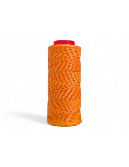 CONO HILO ENCERADO NARANJA 175 MTS C/ 122