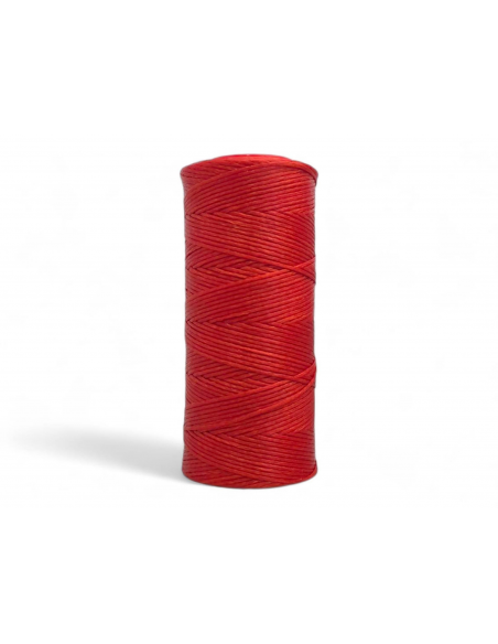 CONO HILO ENCERADO ROJO CORAL 175 MTS C/ 123
