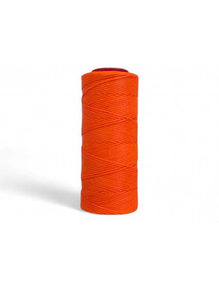 CONO HILO ENCERADO NARANJA FLÚOR 175 MTS C/ 142