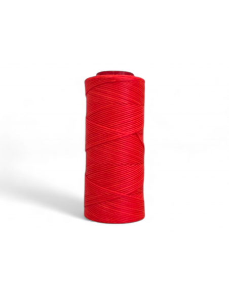 CONO HILO ENCERADO ROJO FLÚOR 175 MTS C/ 144