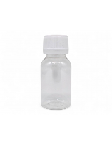 BOTELLA TRANSPARENTE 60 ML TAPÓN...