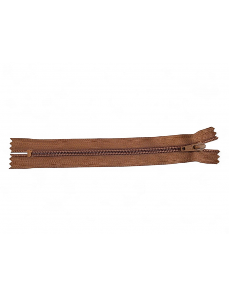 CREMALLERA YKK MARRON CAOBA NYLON-5 - VARIOS TEMAÑOS C/092