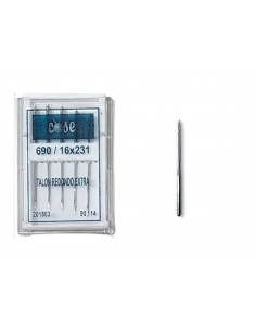 PAQUETE DE 5 AGUJAS TALON...