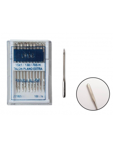 PAQUETE DE 10 AGUJAS TALÓN PLANO...