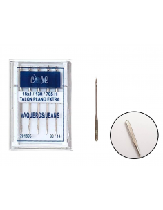 PAQUETE DE 5 AGUJAS TALON...