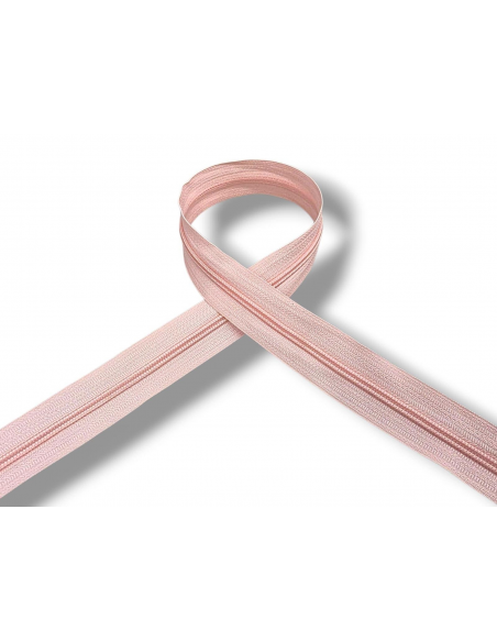 CREMALLERA ROSA CLARO 051 POR METROS NYLON MAYA 5