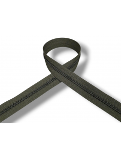 CREMALLERA VERDE OSCURO 184...