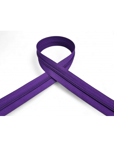 CREMALLERA MORADO 155 POR METROS NYLON MAYA 5