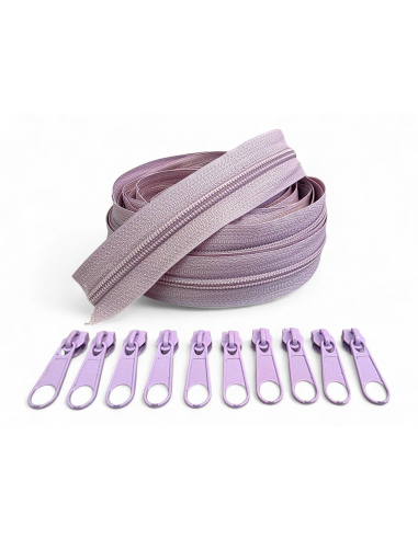 PACK 5 METROS CREMALLERA MALVA MAS 10...