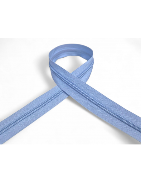 CREMALLERA AZUL CELESTE 220 POR METROS NYLON MAYA 5