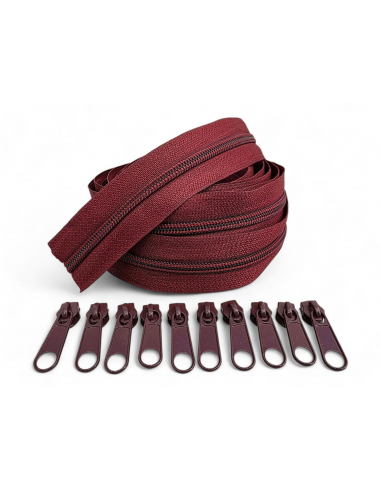 PACK 5 METROS CREMALLERA MORADA MAS...