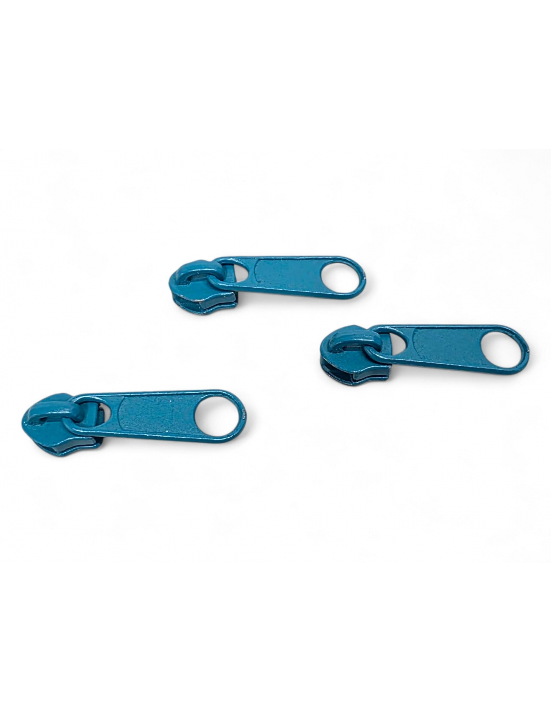 CURSOR METÁLICO PARA CREMALLERA POR METROS DE NYLON-5 AZUL TURQUESA 192