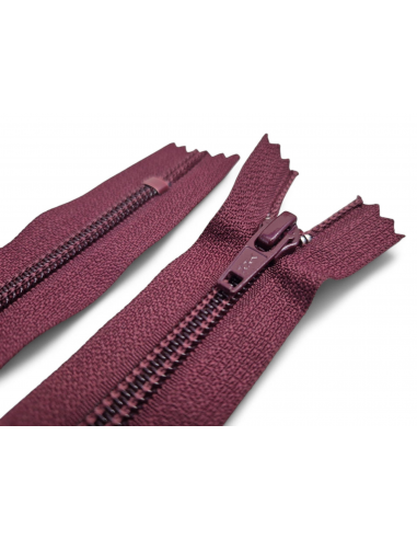 CREMALLERA YKK ROJO BURDEOS MAYA 5 - VARIOS...