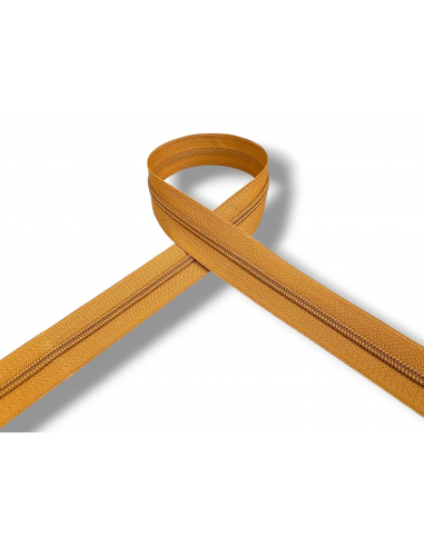 CREMALLERA MARRÓN 032 POR METROS NYLON MAYA 5