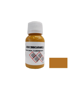 PINTURA PARA CUERO ZEUS 2000 CARAMELO 2