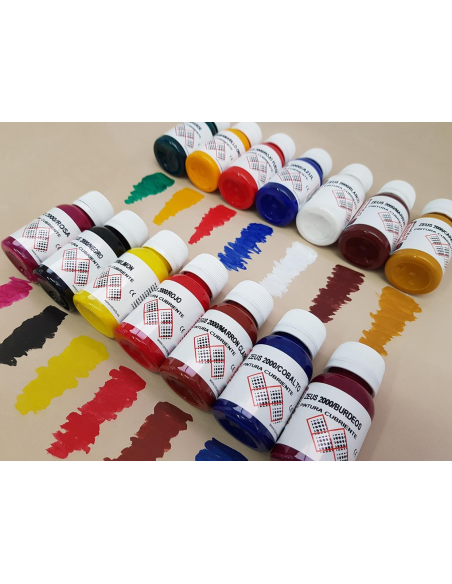 PACK ZEUS 2000 PINTURA PARA CUERO BOTES DE 250 GRAMOS