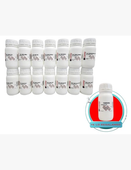 PACK ZEUS 2000 PINTURA PARA CUERO BOTES DE 250 GRAMOS