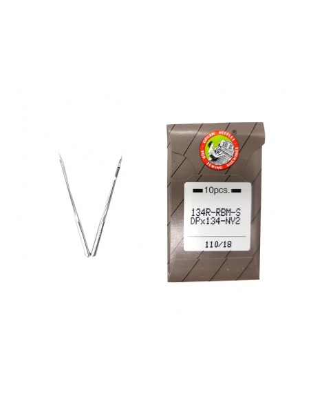 AGUJA DE MÁQUINA DE COSER 134R  110/18