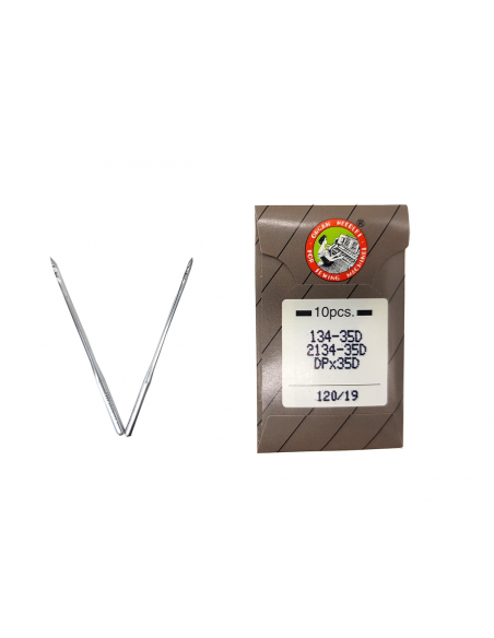 AGUJA DE MÁQUINA DE COSER 134-35D  120/19