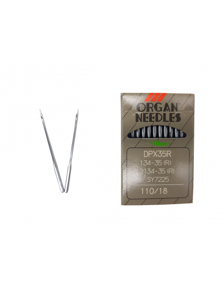 AGUJA DE MÁQUINA DE COSER 134-35(R)  110/18