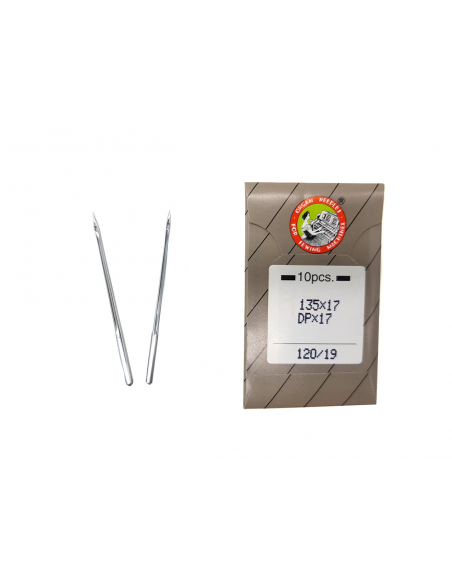 AGUJA DE MÁQUINA DE COSER 135X17  120/19