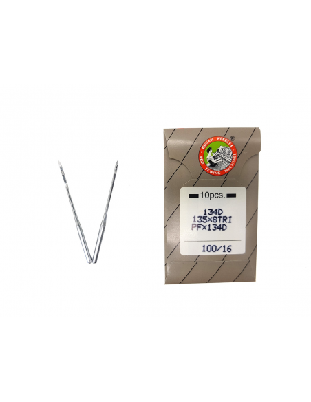 AGUJA DE MÁQUINA DE COSER 134D  100/16
