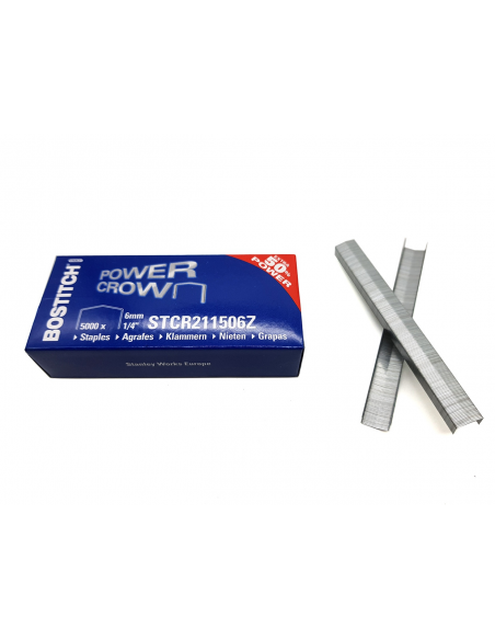 PAQUETE (5 MILL) GRAPAS STCR2115 6MM.
