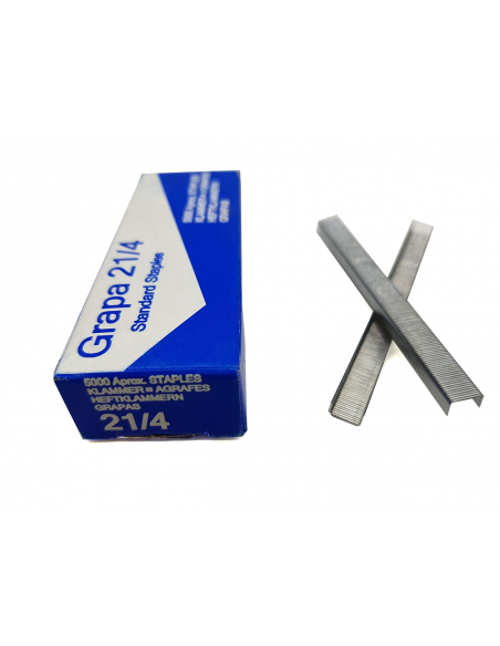 PAQUETE (5 MILL) GRAPAS 21/4